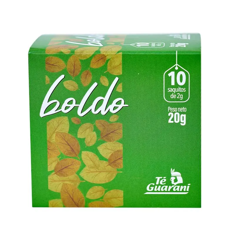 Té Boldo de Té Guaraní - Cont. 10 saquitos de 2g c/u