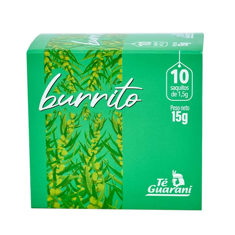 Té Guaraní - Té de Burrito - Caja con 10 saquitos de 1.5 g c/u