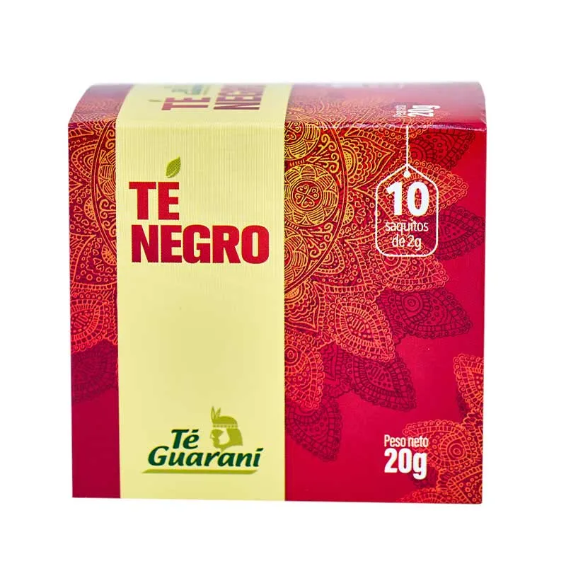 Té Negro de Té Guaraní - Cont. 10 saquitos