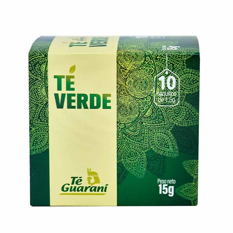 Té Guaraní Té verde - Contiene 10 saquitos