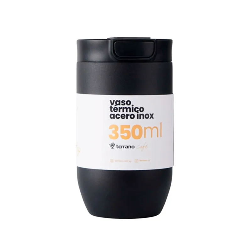 Vaso Push Drink Negro Terrano - Cont.350 mL