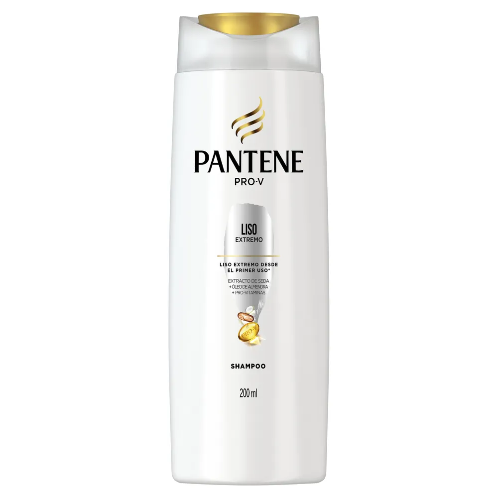 Shampoo Liso Extremo Pantene Pro - V - Cont.200 mL