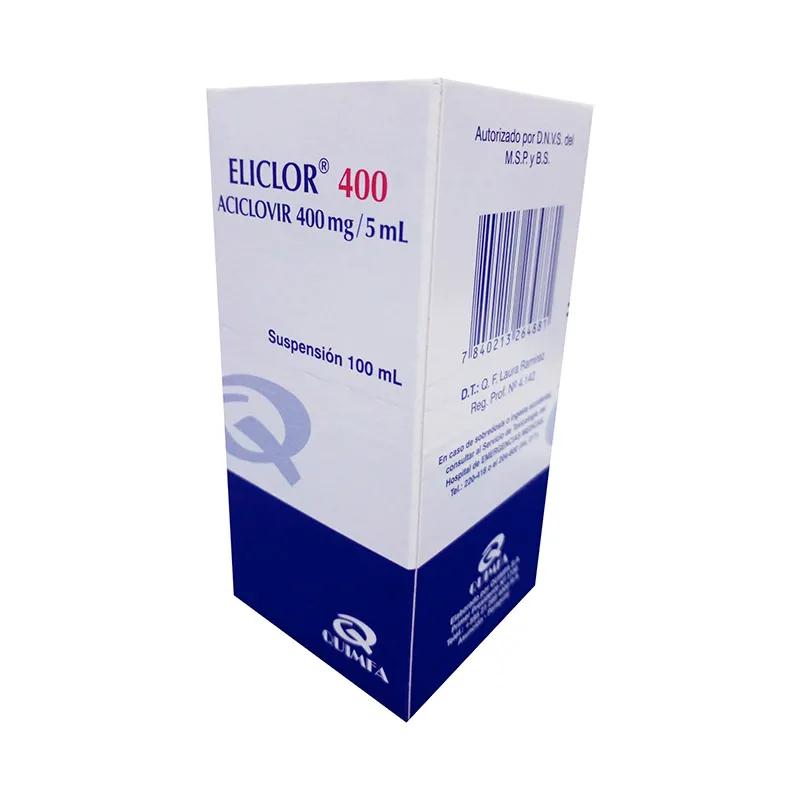  Eliclor Aciclovir 400mg Quimfa - Frasco de100ml