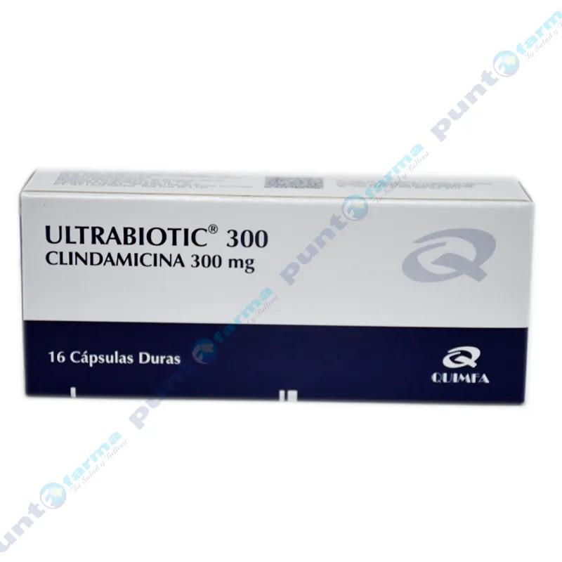 Ultrabiotic Clindamicina 300 mg - Cont. 16 Capsulas Duras